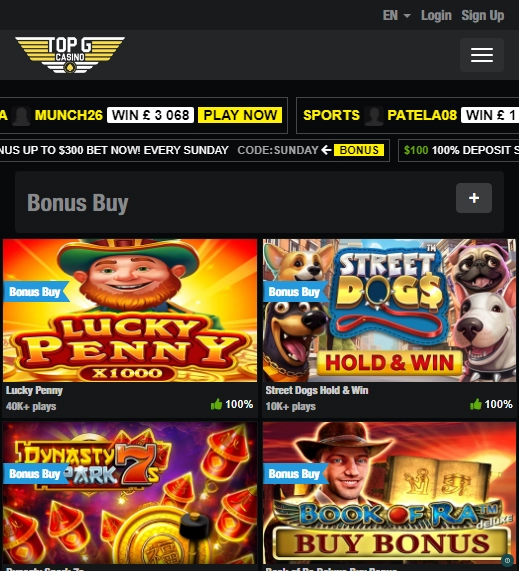 Top G Casino